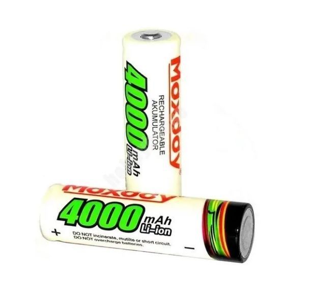 Pilas Baterias Recargables de Litio 18650 MaxDay 4000mAh-2
