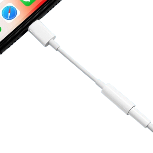 Adaptador Audífonos para Iphone CON Bluetooth Original -1