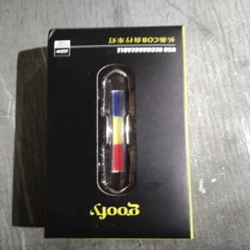 Luz Linterna Led Bicicleta Baliza Muy Potente Recargable USB Colores Frontral Y Trasera Goofy-4