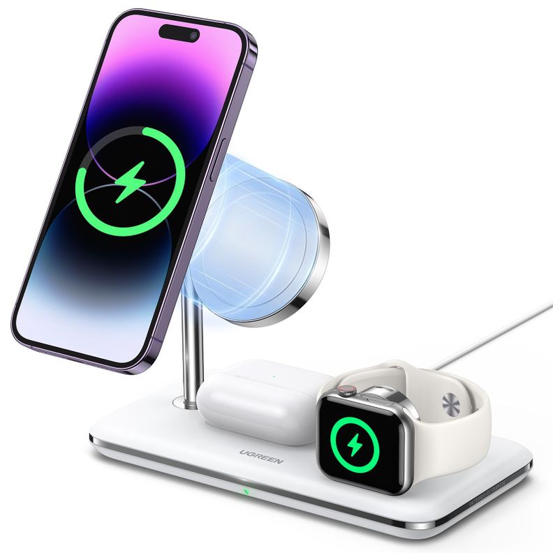 Estación de carga Inalámbrica 3 En 1 para Apple Watch/Iphone/Airpods-1