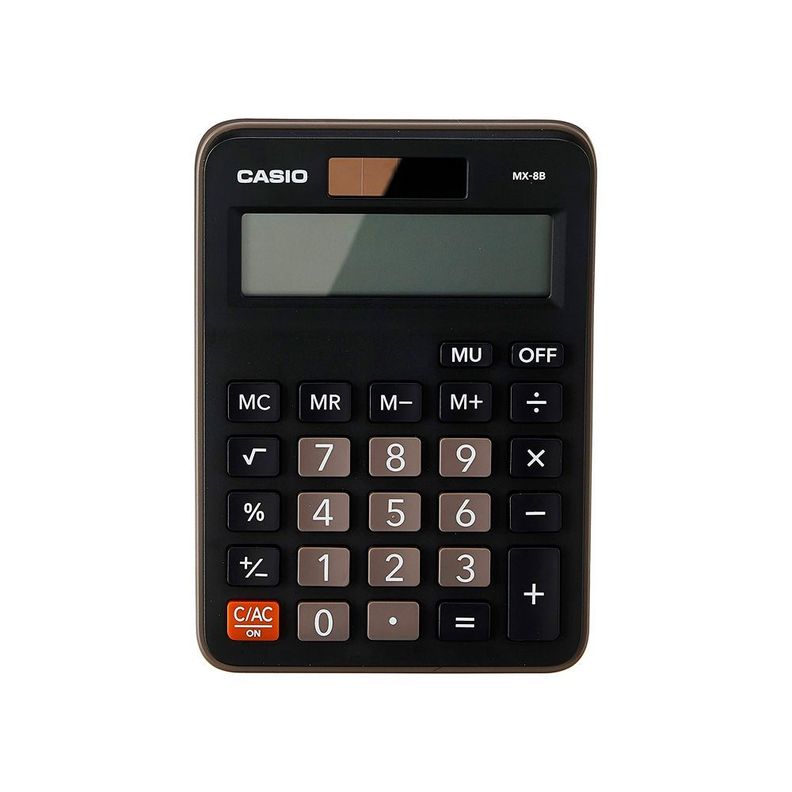 Calculadora mini-escritorio MX-8B Color negro-1