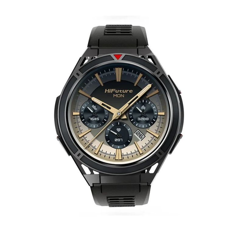 Smartwatch Active HiFuture AMOLED GPS Dual IP68 Negro