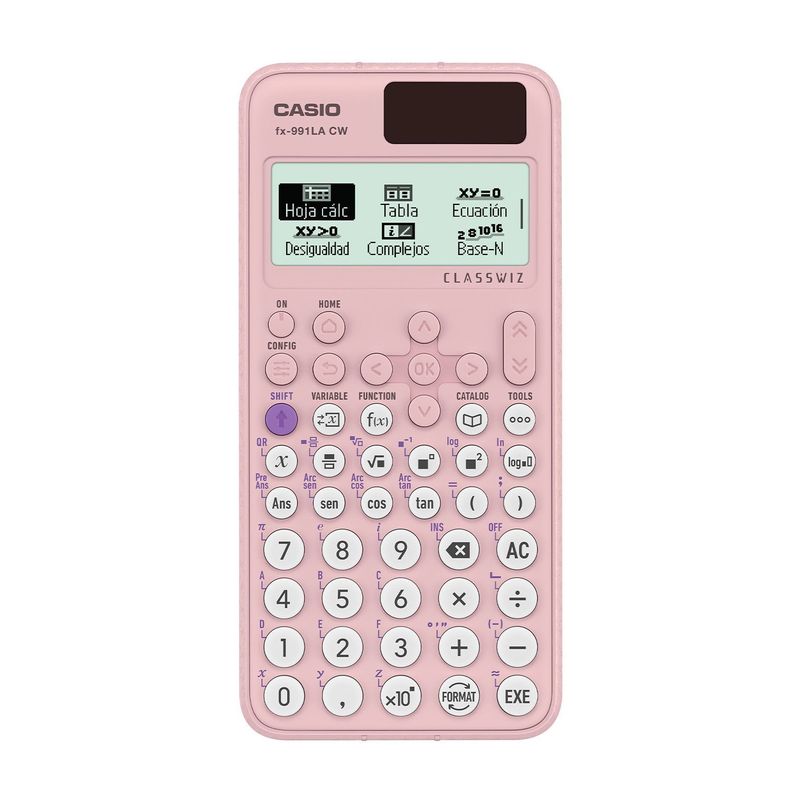 Calculadora Científica Classwiz Fx-991LA CW Color Rosa-0
