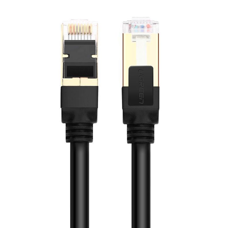 Cable de Red 5 Metros CAT7 F/FTP (10Gbps) Negro UGREEN NW107-1