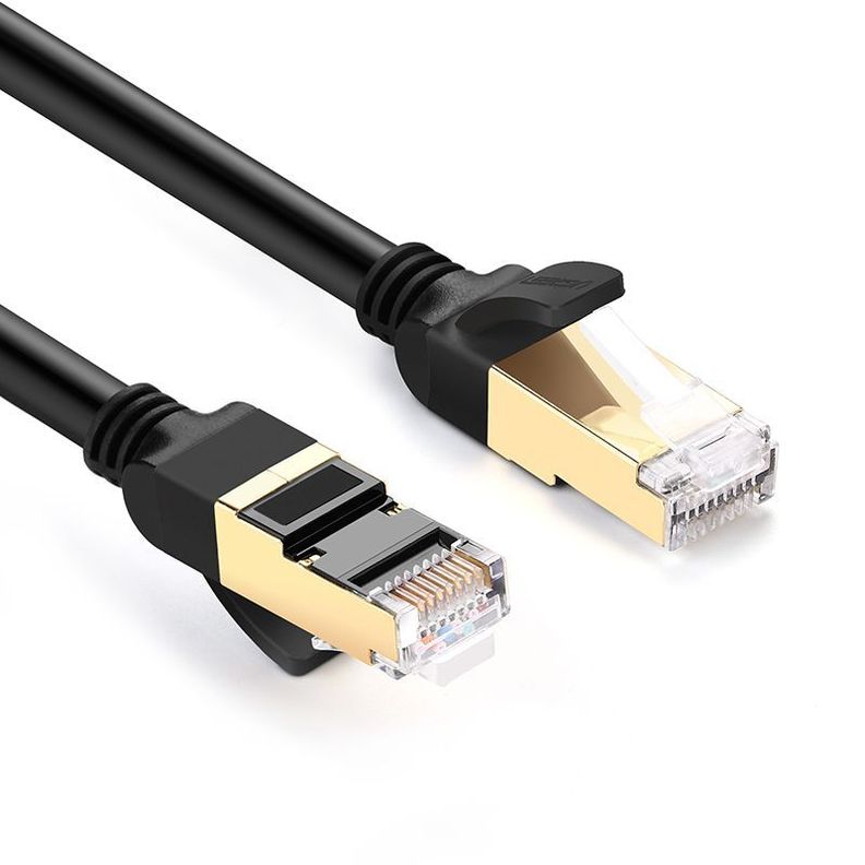 Cable de Red 5 Metros CAT7 F/FTP (10Gbps) Negro UGREEN NW107-2