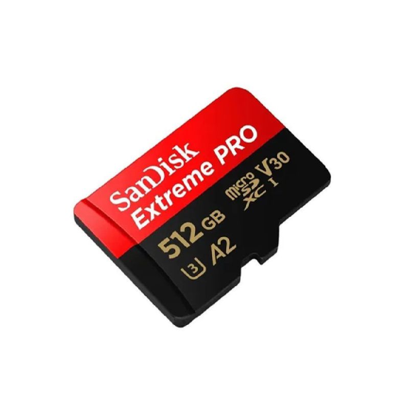 MicroSD SanDisk 512GB Extreme Pro A2 200MB/s Negro