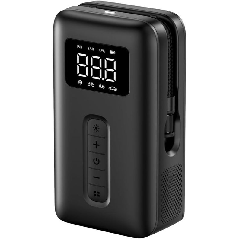 Inflador Recargable Portable 150Psi Max Negro Ugreen Cd259-0
