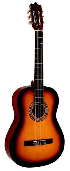 GUITARRA CLASICA 39 SET SUNBURST ALAGUEZ-0