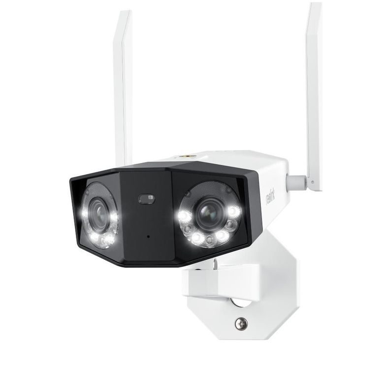 Camara WiFi 6MP Full HD Angulo 180 Doble Lente Blanco