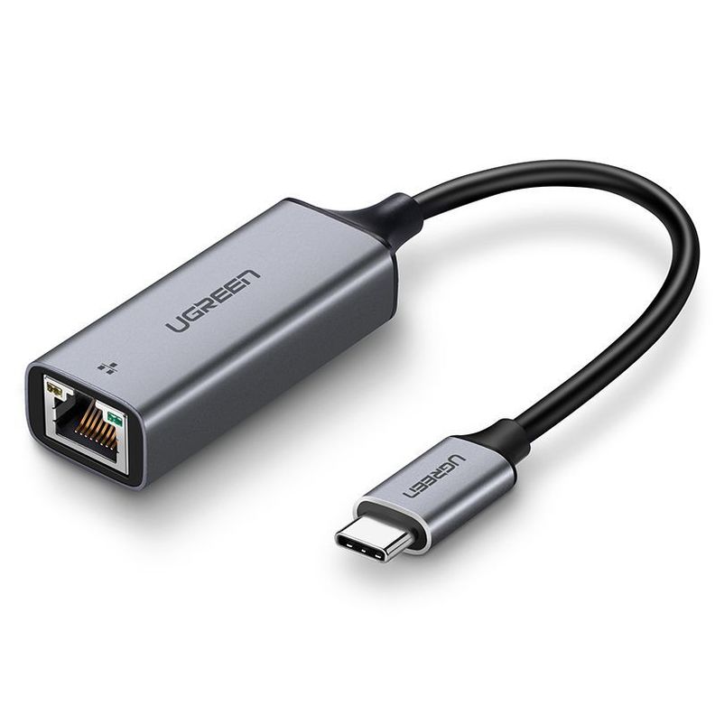 Adaptador para Internet USB-C 3.1 a RJ45 Gigabit Aluminio Silver CM199-1
