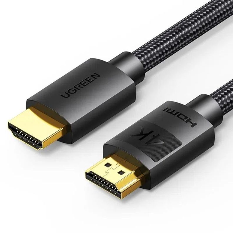 CABLE HDMI 2.0 4K/60HZ M/M 3M BLINDADO NEGRO UGREEN HD119-0