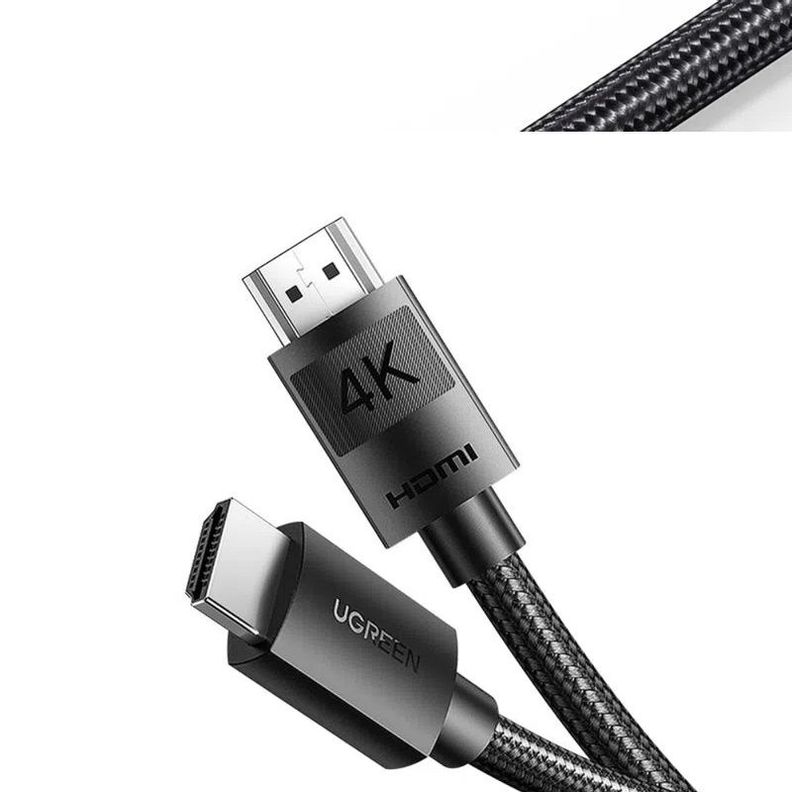 CABLE HDMI 2.0 4K/60HZ M/M 3M BLINDADO NEGRO UGREEN HD119-1