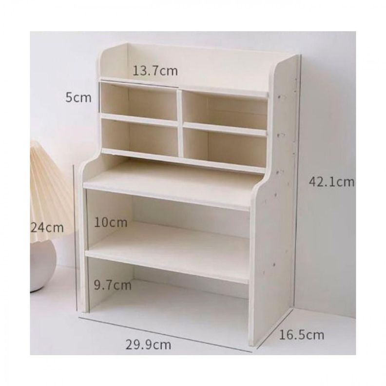 Mueble Organizador 8 Compartimentos Blanco - 42cm de Alto-1