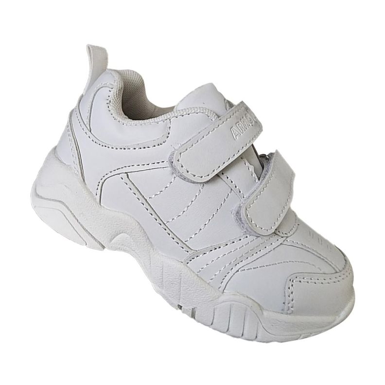 Zapatillas Blancas Escolares Deportivas - 7060-0