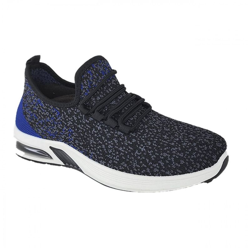 Zapatillas Deportivas Para Running negro/azul 3200-1
