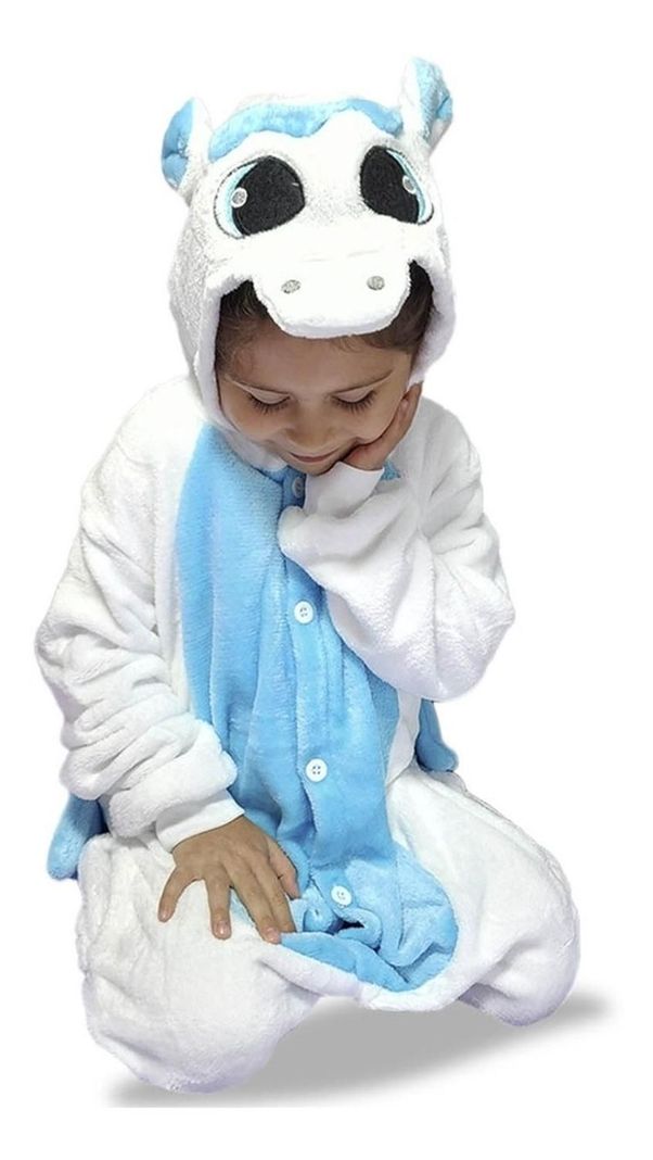 Pijama Y Disfraz Enterito Polar Diseños Variados Talla 8-9-1