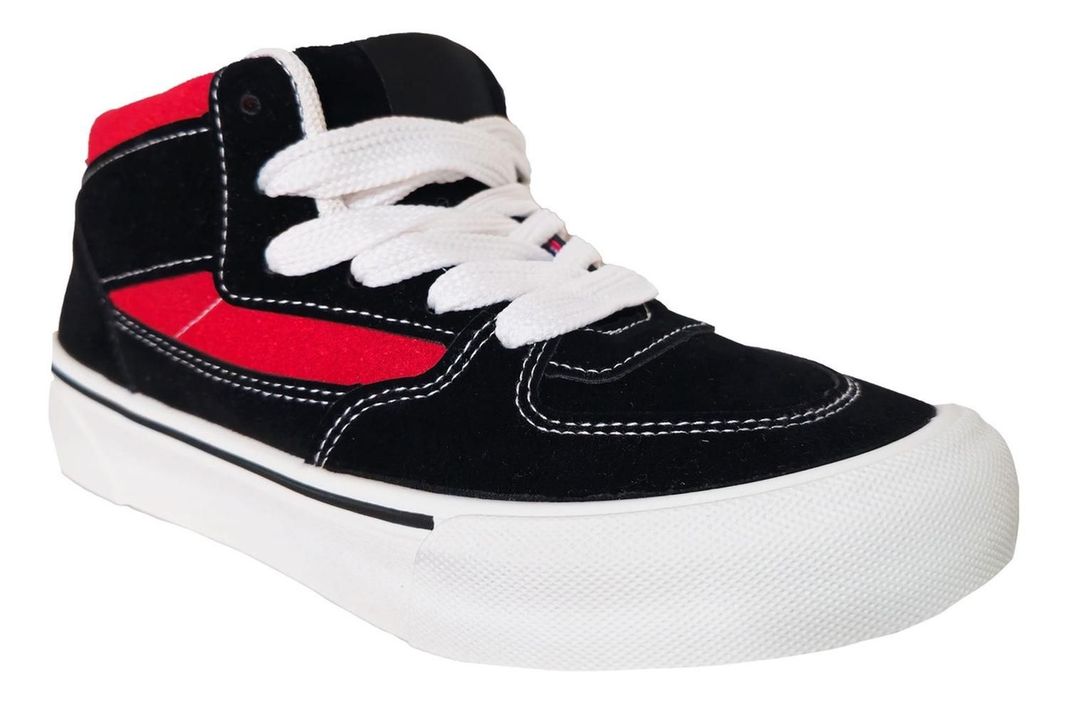 Zapatillas Juvenil Hombre Mujer Urbano Skate Caña Alta 7629-1