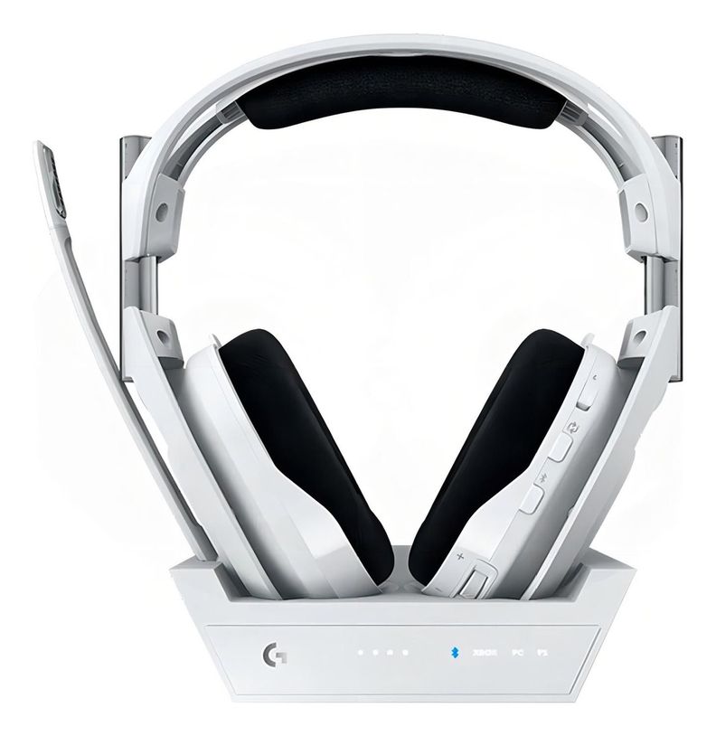 Audifono Gamer Astro A50 X Lightspeed +base White Logitech-0