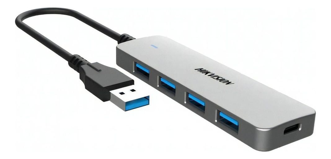 Hikvision Ds401 Hub Usb 4 Puertos Usb 3.0 Con Luz-0