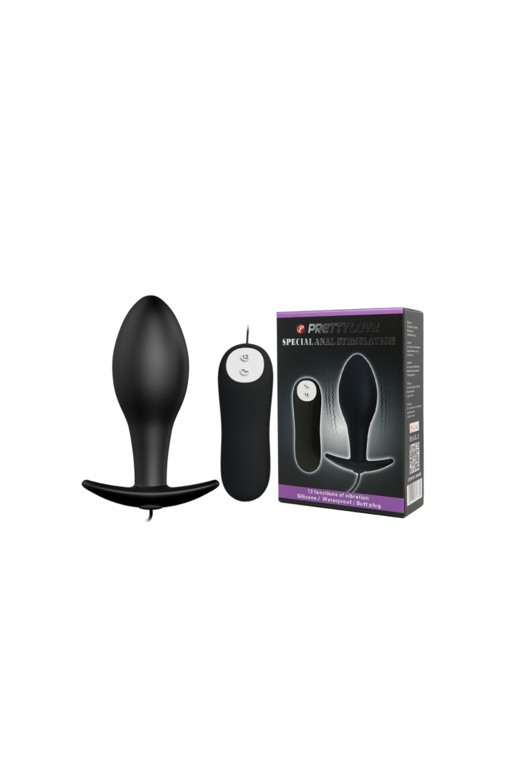 Plug anal con vibrador - Pretty Love-0