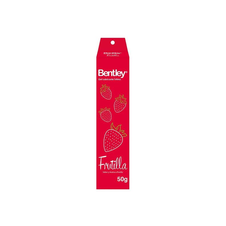 Lubricante comestible - Bentley frutilla - 50 g-0