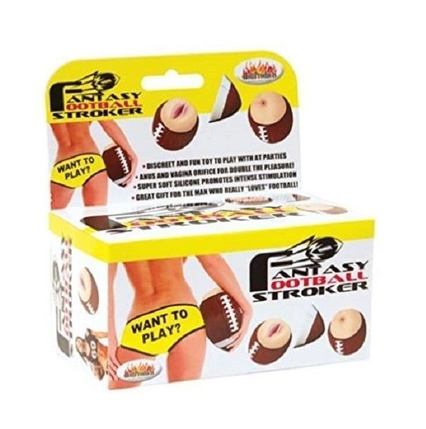 Masturbador Masculino doble - Fantasy Football Stroker - Vagina/ano-0