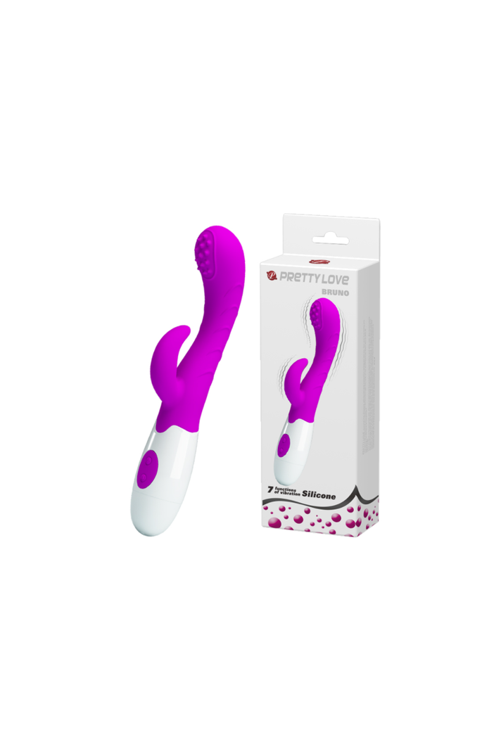 Vibrador doble estimulacion - Pretty Love Bruno-0