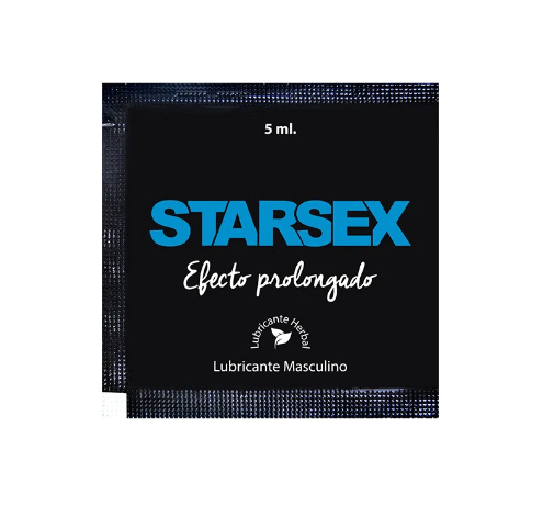 Lubricante Retardante Masculino Starsex - Sachet 5 ml-0