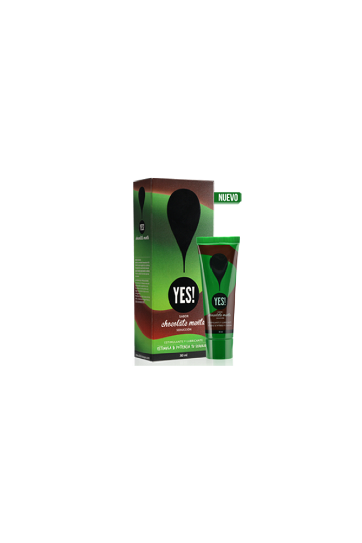 Lubricante comestible - Yes chocolate menta! - 30 ml-0