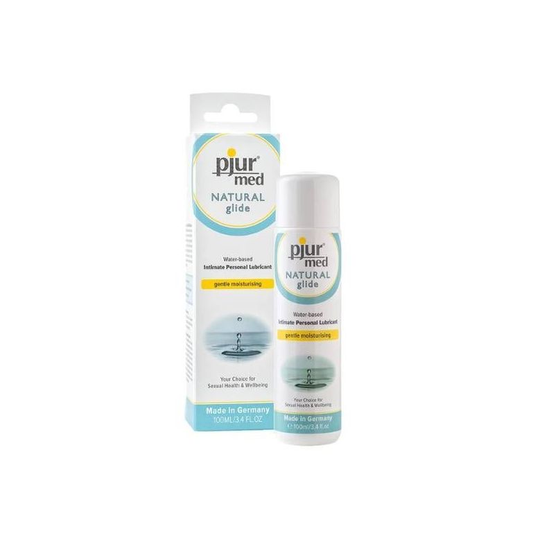 Lubricante Agua Vaginal - Pjur Natural Glide - 100 ml-0