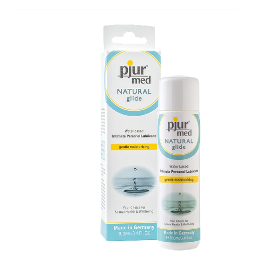 Lubricante Agua Vaginal - Pjur Natural Glide - 100 ml-1