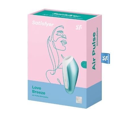 Succionador Clitorial - Satisfyer Love Breeze Celeste-0