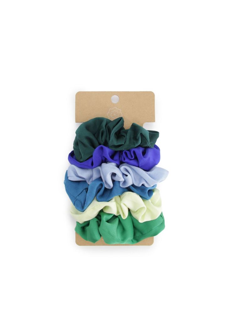 Set scrunchies celeste Accesoría-0