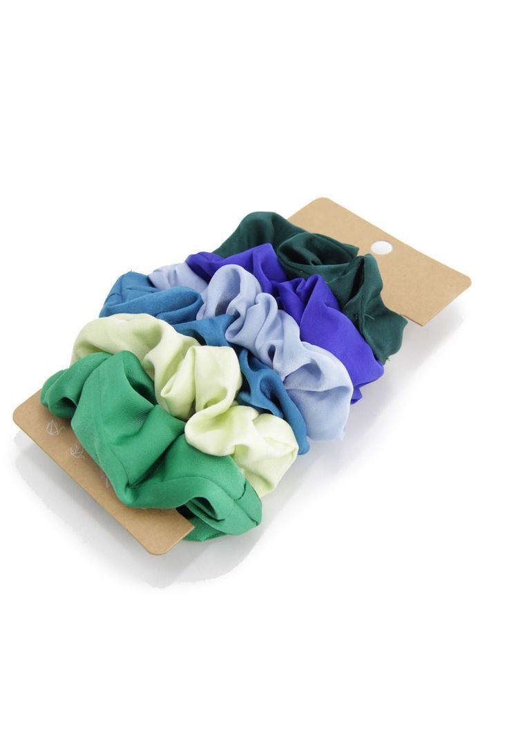 Set scrunchies celeste Accesoría-1