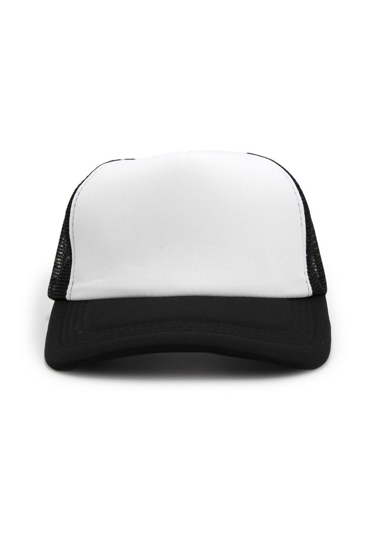 Gorra de malla bicolor -1