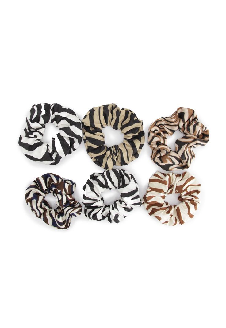 Set scrunchies cebra Accesoría-1