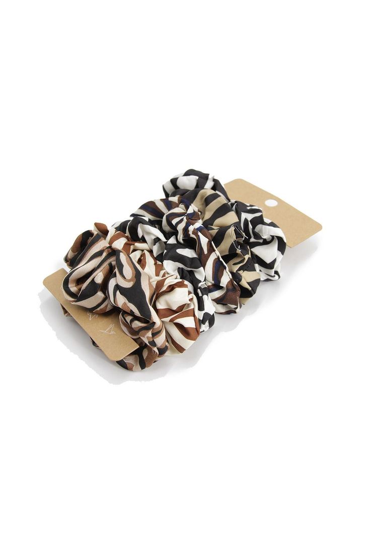 Set scrunchies cebra Accesoría-2
