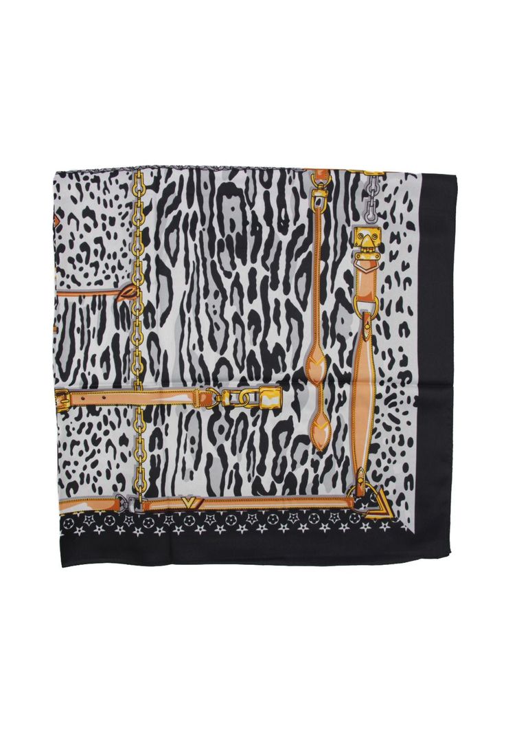 Pañuelo seda de 90 x 90 print Accesoría-0