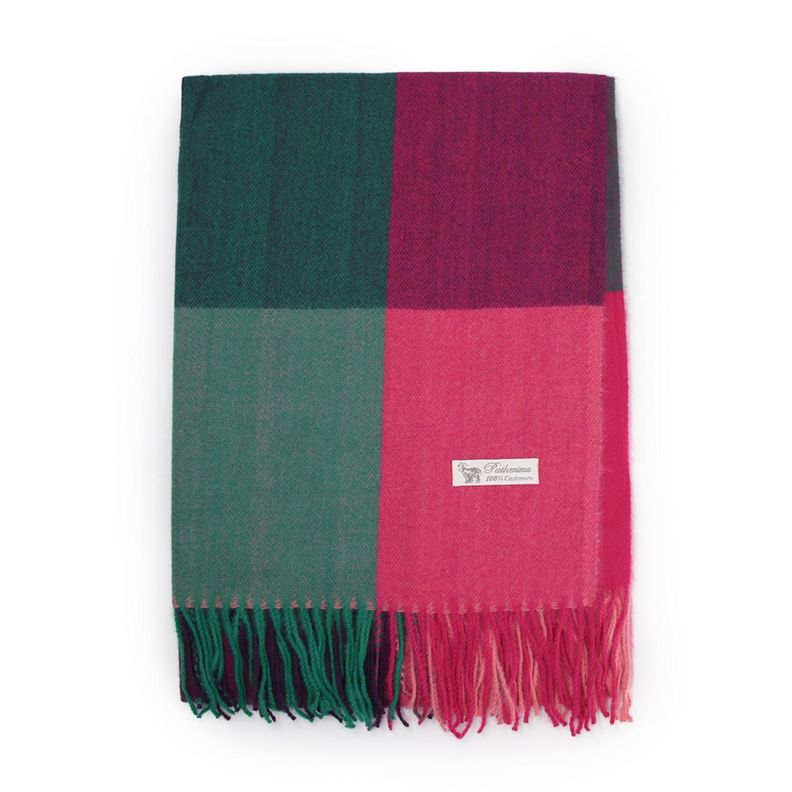 Bufanda Cashmere a cuadros 024 230gr-1