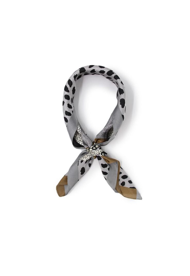 Pañuela seda corto animal block Accesoria-2