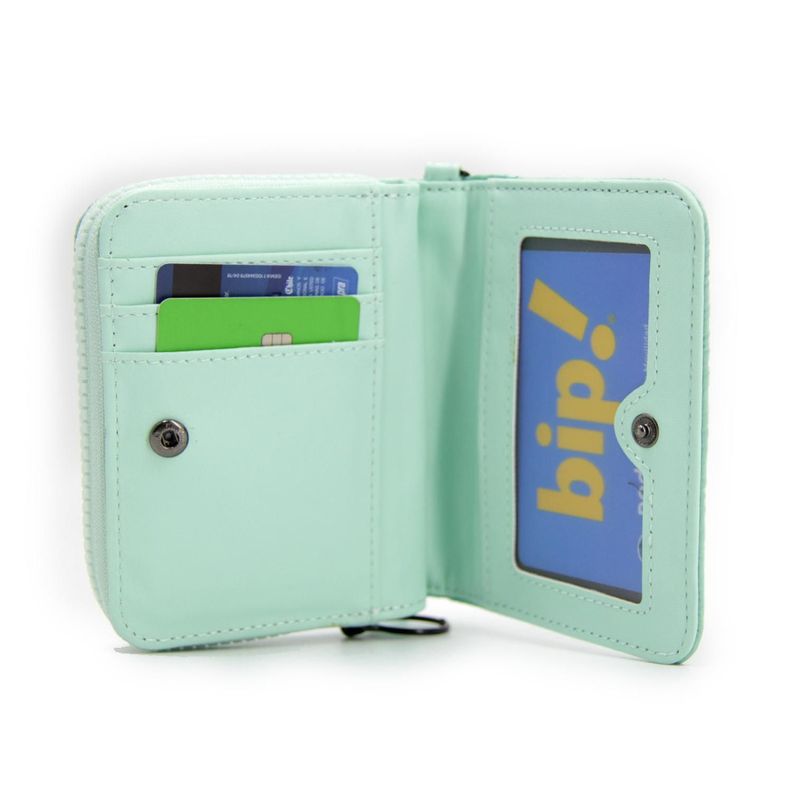 Billetera tarjetero monedero diseño alcochado liso-1