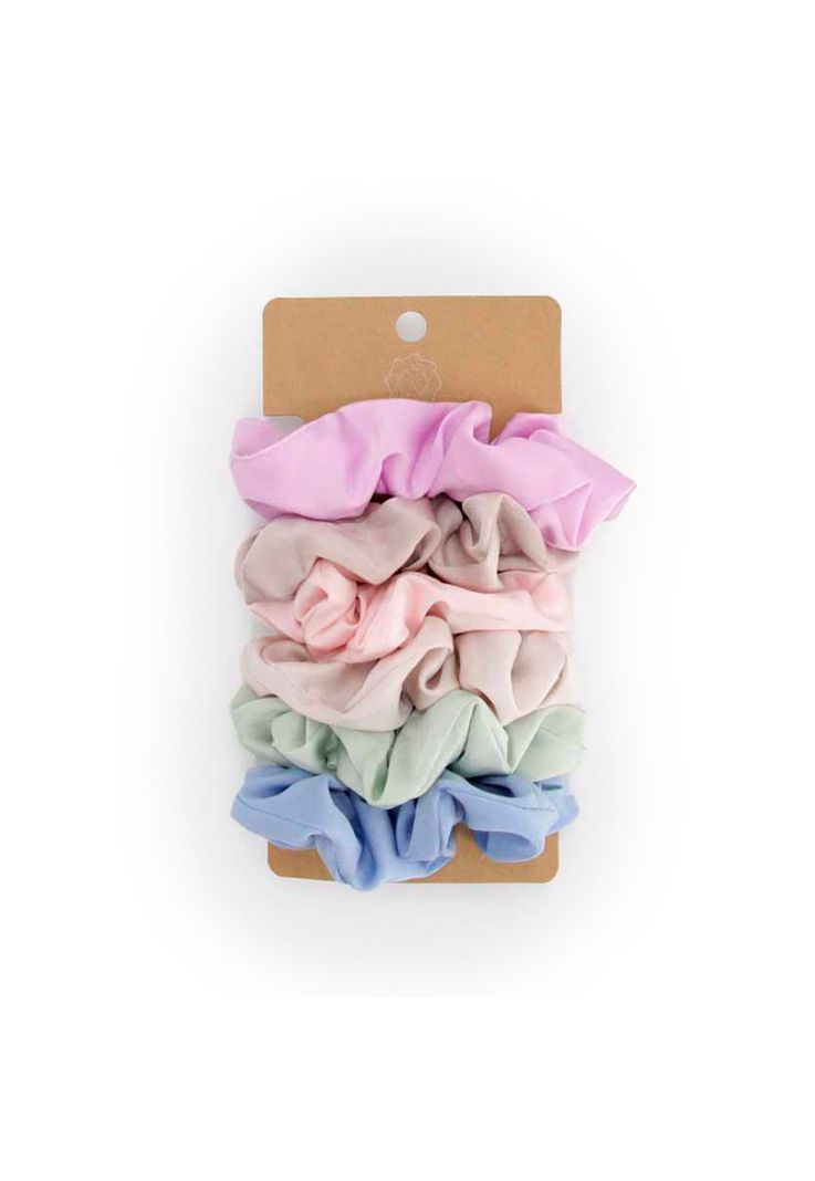 Set scrunchies pastel Accesoría-2