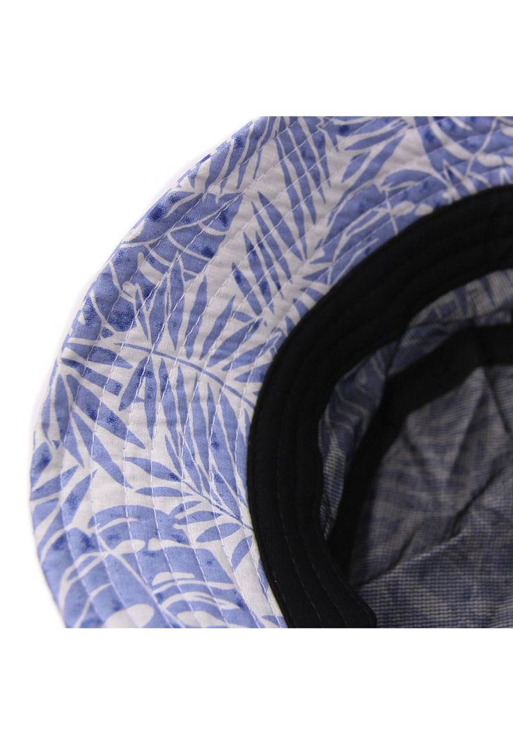 Bucket hat estampado tropical unicolor-1