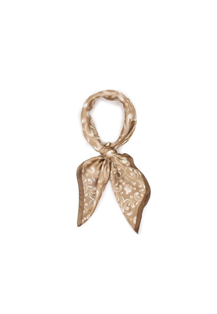 Pañuelo seda corto barroco Accesoria-0