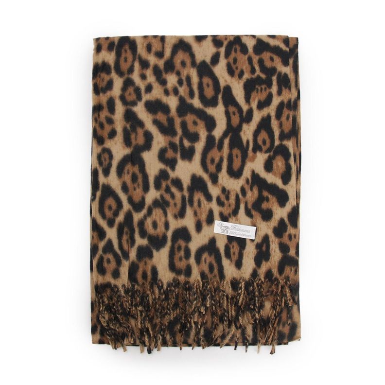 Bufanda cashmere animal print-1