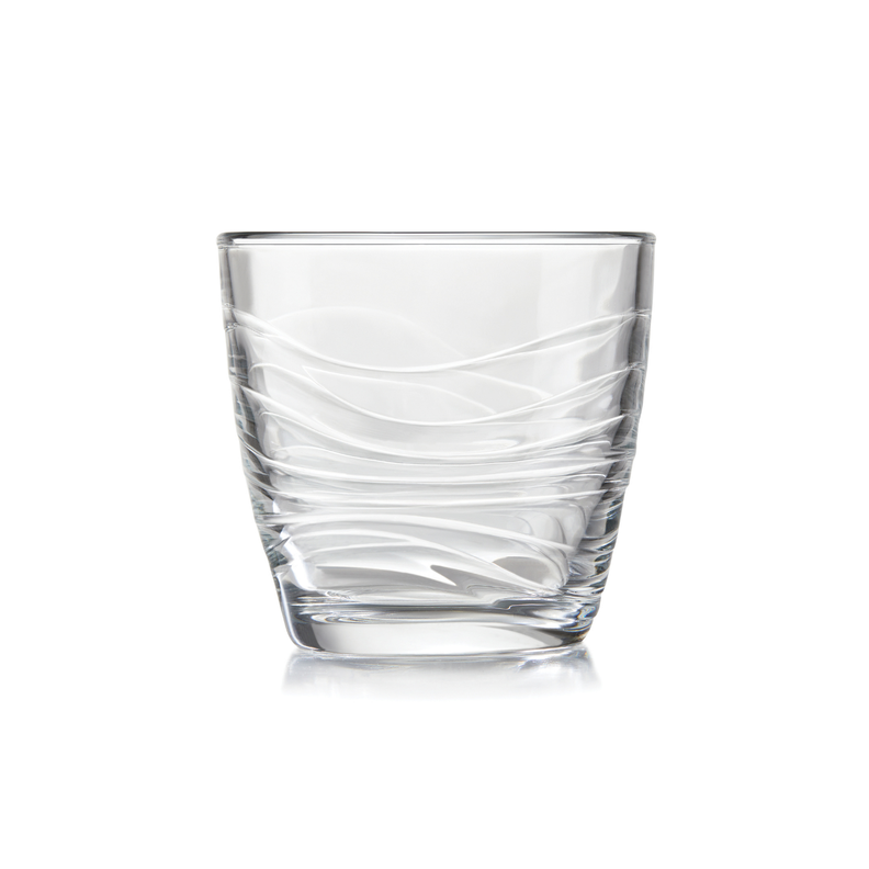 SET 6 VASOS ORBITA 340 ML Transparente
