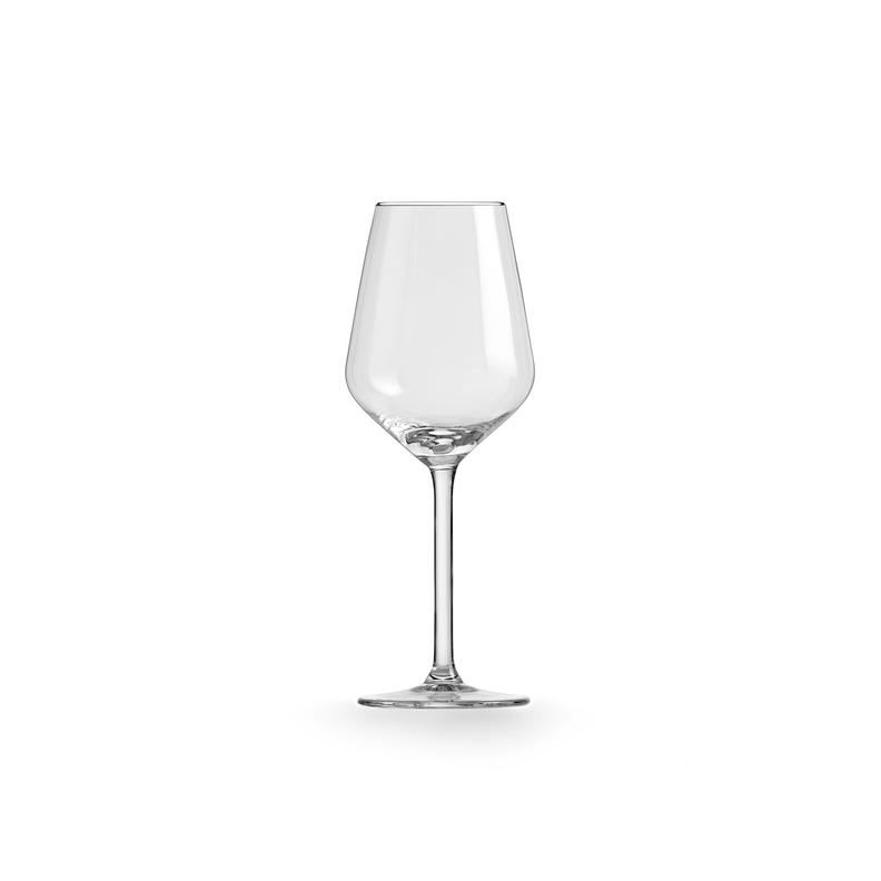 SET 6 COPAS VINO BLANCO CARRE 385ML Transparente