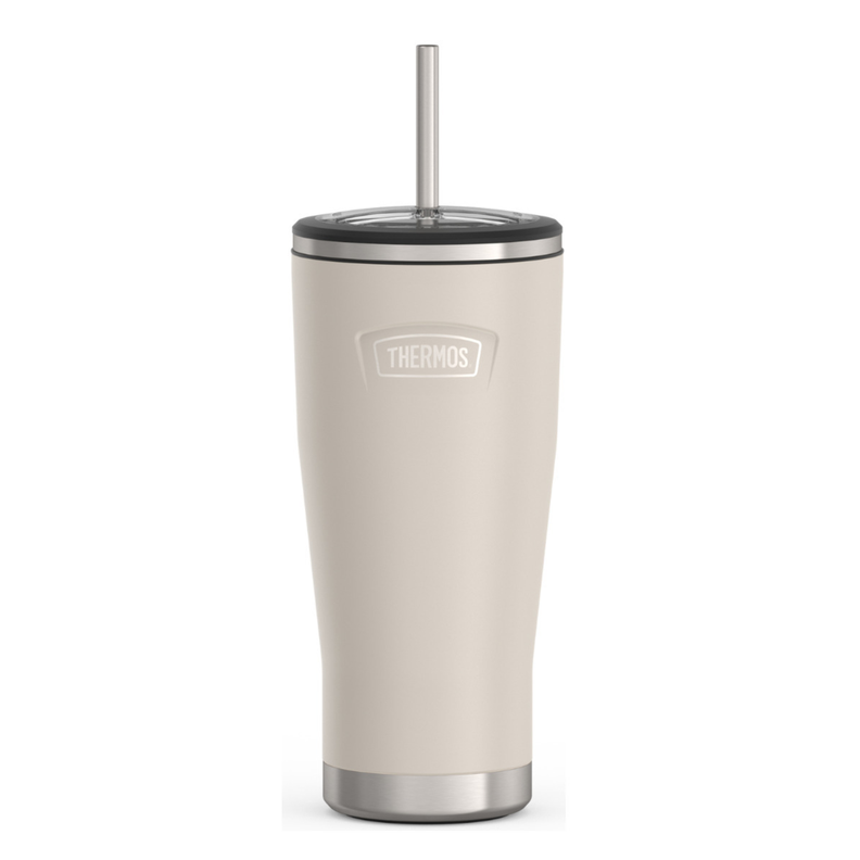 TERMO MUG ICON ACERO CON BOMBILLA 710ML BEIGE