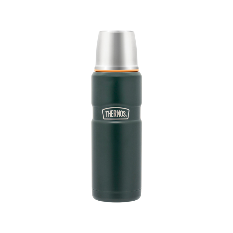 TERMO LIQUIDO ACERO INOX KING 470ML MATT GREEN Verde