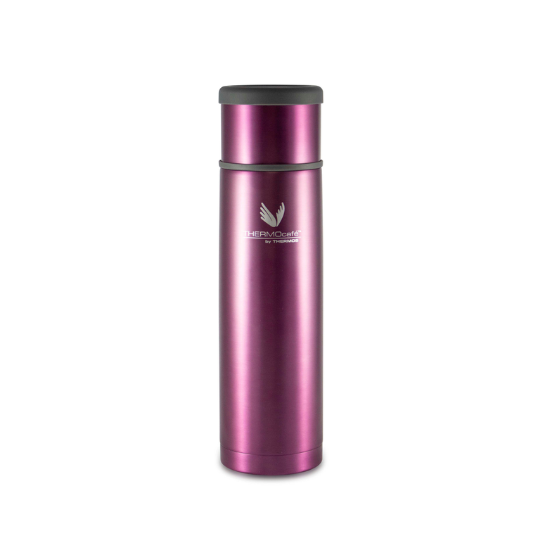TERMO LIQUIDO ACERO INOXIDABLE PURPURA 1 LT Morado
